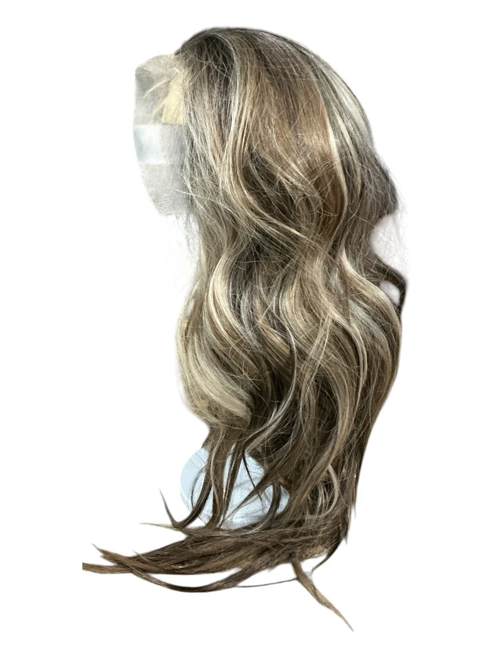 CSC Callen CBB. Women’s Wavy Lace Front Wig in Ash Brown Blonde